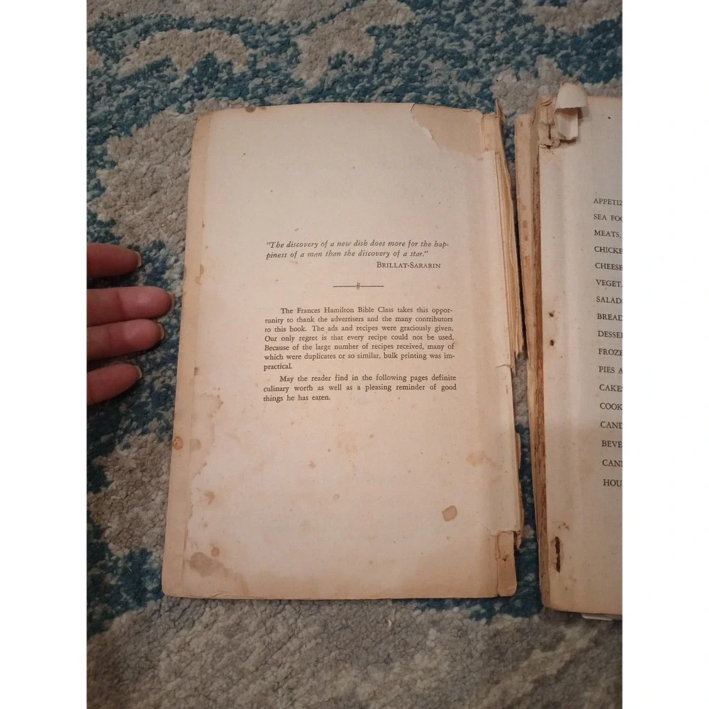 Milady's Favorite Cook Book First Associate Reformed Pres Church Statesville, NC